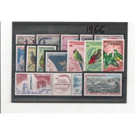 NOUVELLE CALEDONIE ** 1966 ANNEE COMPLETE MNH