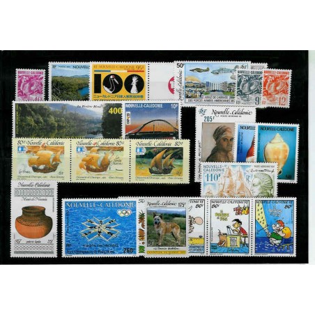 NOUVELLE CALEDONIE ** 1992 ANNEE COMPLETE MNH