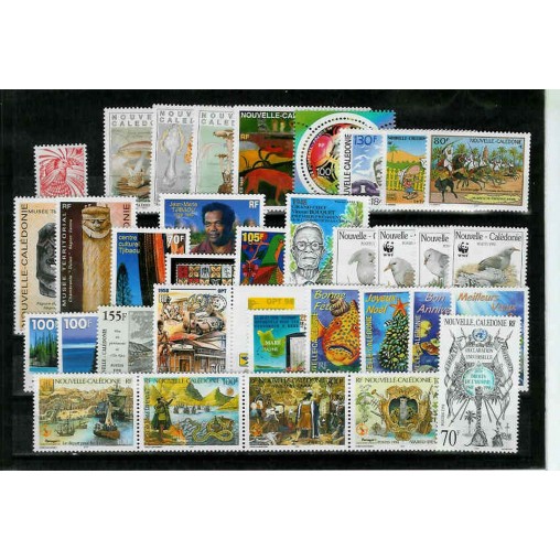 NOUVELLE CALEDONIE ** 1998 ANNEE COMPLETE MNH
