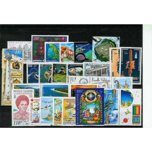 NOUVELLE CALEDONIE ** 2000 ANNEE COMPLETE MNH