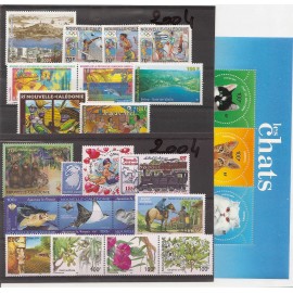 NOUVELLE CALEDONIE ** 2004 ANNEE COMPLETE MNH