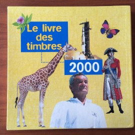 Livre de l'année LA POSTE 2000 avec tout les timbres 