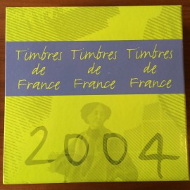 Livre de l'année LA POSTE 2004 avec tout les timbres 