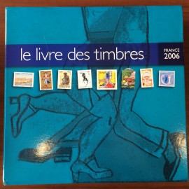 Livre de l'année LA POSTE 2006 avec tout les timbres 