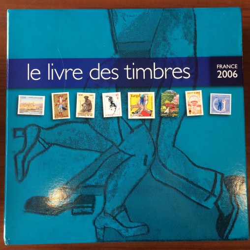 Livre de l'année LA POSTE 2006 avec tout les timbres 