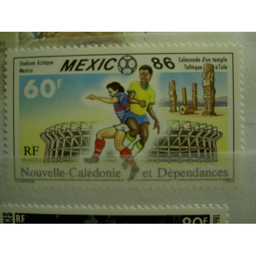 NOUVELLE CALEDONIE Num 518 ** MNH ANNEE 1986 Football Mexico 1986