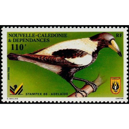 NOUVELLE CALEDONIE Num 523 ** MNH ANNEE 1986 Bird Oiseau