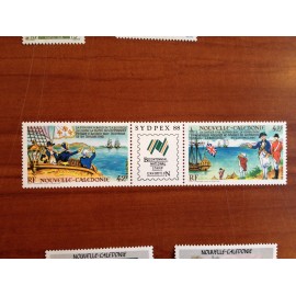 NOUVELLE CALEDONIE Num 560-561 ** MNH ANNEE 1988 Perouse Astrolobe