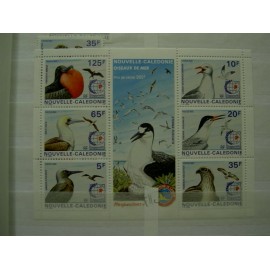 NOUVELLE CALEDONIE Num 693-698 ** MNH ANNEE 1995 Oiseau Bird