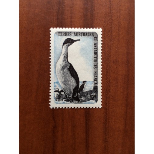 TAAF Yvert Num 14 Oiseaux Birds Cormoran ANNEE 1959