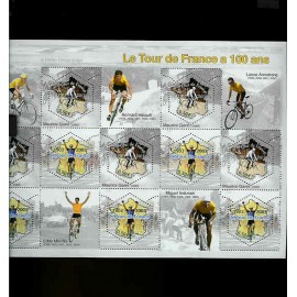 France Bloc num Yvert 59 ** MNH 2003 Velo Tour