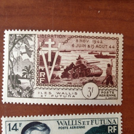 Wallis et Futuna  PA 14 ** MNH sans charniere année 1954