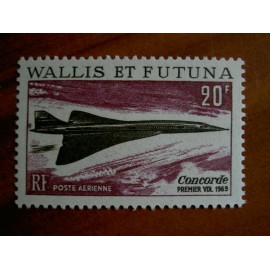 Wallis et Futuna  PA 32 ** MNH sans charniere année 1969 Concorde
