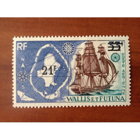 Wallis et Futuna  PA 38 ** MNH sans charniere année 1971 surcharge