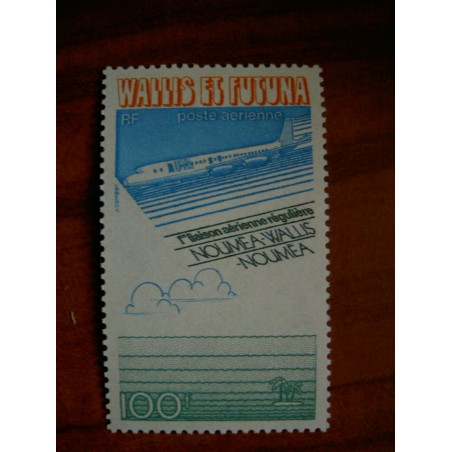 Wallis et Futuna  PA 62 ** MNH sans charniere année 1975 Avion