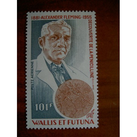Wallis et Futuna  PA 105 ** MNH sans charniere année 1980 Fleming Pénicilline