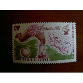 Wallis et Futuna  PA 116 ** MNH sans charniere année 1982 Coupe du monde Football