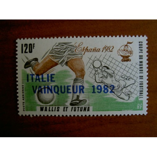 Wallis et Futuna  PA 119 ** MNH sans charniere année 1982 Coupe du monde Football