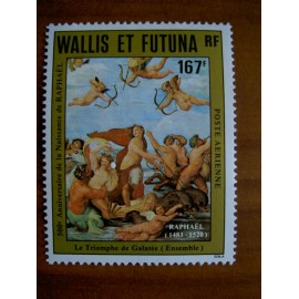Wallis et Futuna  PA 129 ** MNH sans charniere année 1983 Raphael triomphe de Galatée