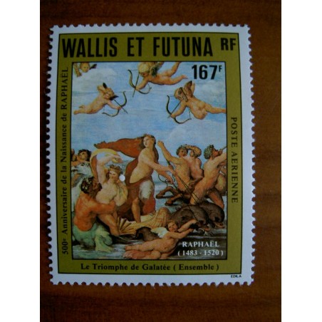 Wallis et Futuna  PA 129 ** MNH sans charniere année 1983 Raphael triomphe de Galatée