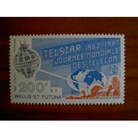Wallis et Futuna  PA 156 ** MNH sans charniere année 1987 Telstar