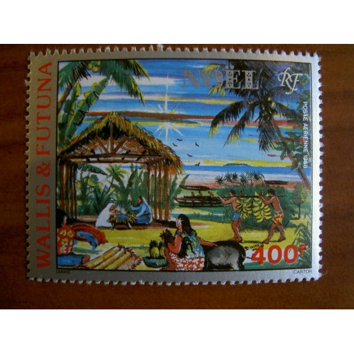 Wallis et Futuna  PA 164 ** MNH sans charniere année 1988 Noel