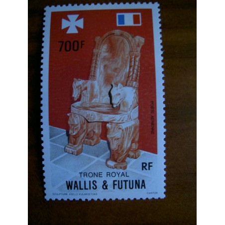 Wallis et Futuna  PA 165 ** MNH sans charniere année 1989 Trone royal