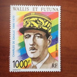 Wallis et Futuna  PA 169 ** MNH sans charniere année 1990 Général de Gaulle