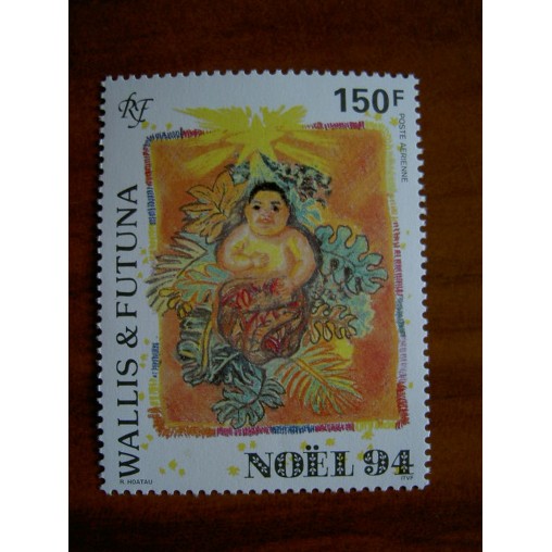Wallis et Futuna  PA 184 ** MNH sans charniere année 1994 Noel Enfant Jesus