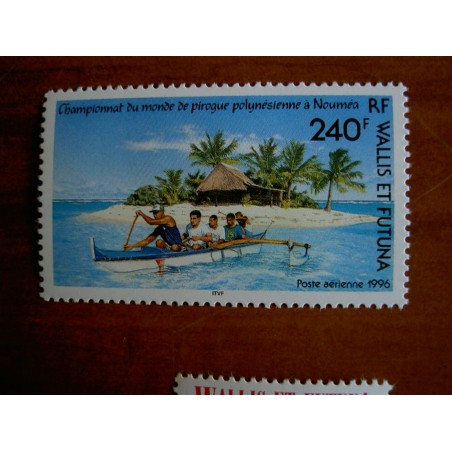 Wallis et Futuna  PA 191 ** MNH sans charniere année 1996 Pirogue