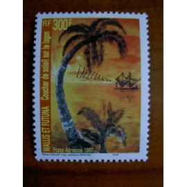 Wallis et Futuna  PA 199 ** MNH sans charniere année 1997 Coucher de Soleil