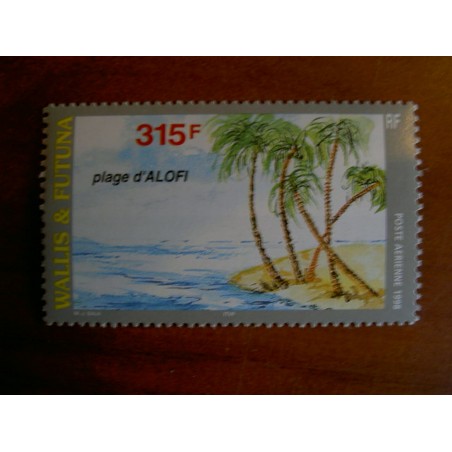 Wallis et Futuna  PA 203 ** MNH sans charniere année 1998 Plage d'Alofi