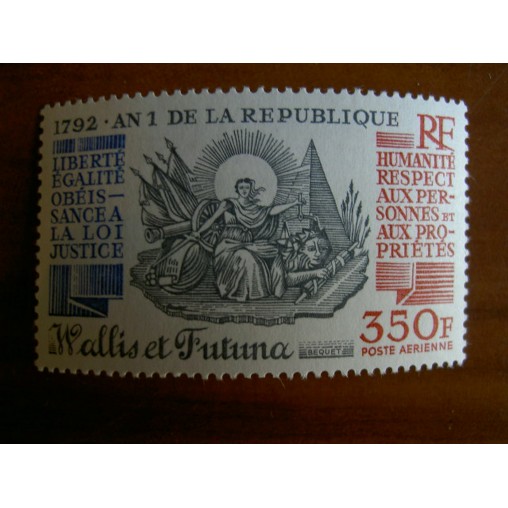 Wallis et Futuna  PA 175 ** MNH sans charniere année 1992 Republique