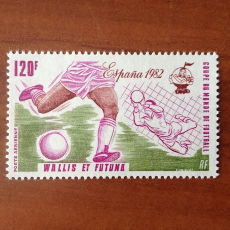 Wallis et Futuna  PA 112 ** MNH sans charniere année 1981 Coupe du monde Football