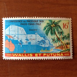 Wallis et Futuna 161 ** luxe sans charnière carte 1962