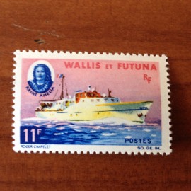 Wallis et Futuna 171 ** luxe sans charnière bateau 1965