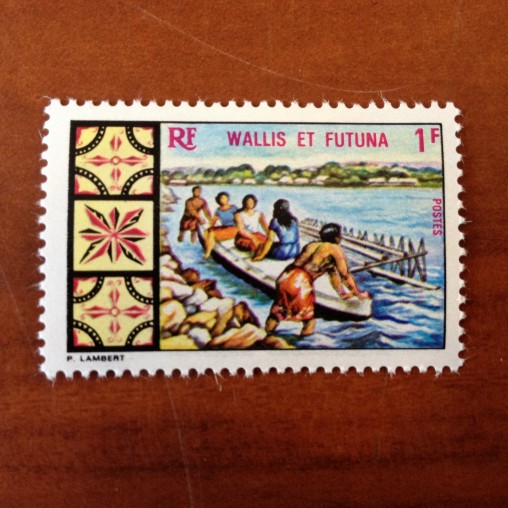 Wallis et Futuna 174 ** luxe sans charnière Pirogue 1969