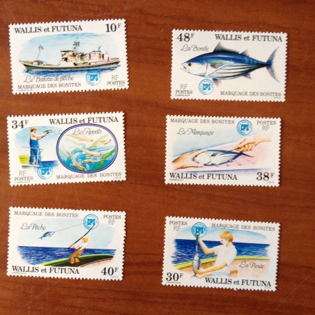 Wallis et Futuna 226-231 ** luxe sans charnière Coquillages 1979