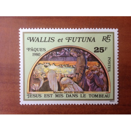 Wallis et Futuna 258 ** luxe sans charnière tableau 1980