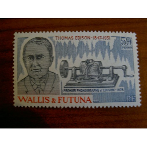 Wallis et Futuna 275 ** luxe sans charnière Thomas Edison 1981
