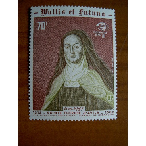Wallis et Futuna 318 ** luxe sans charnière St Therese 1984