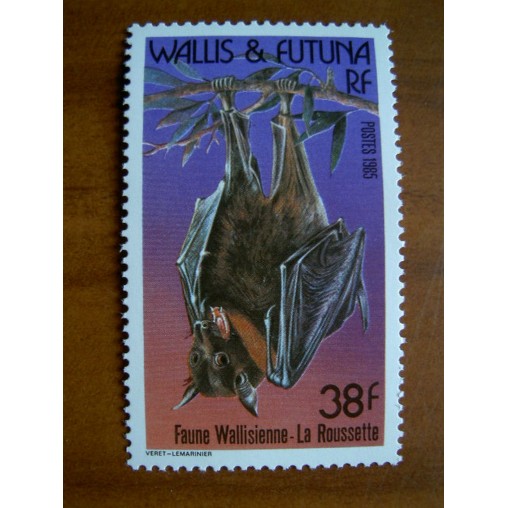 Wallis et Futuna 330 ** luxe sans charnière La roussette Chauve souris 1985