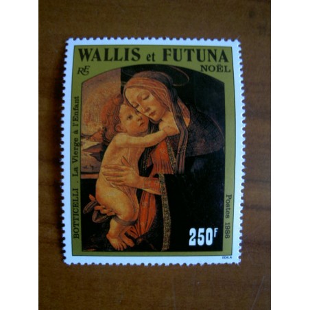 Wallis et Futuna 352 ** luxe sans charnière Tableau Botticelli 1986