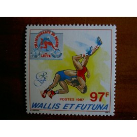 Wallis et Futuna 359 ** luxe sans charnière Lutte 1987