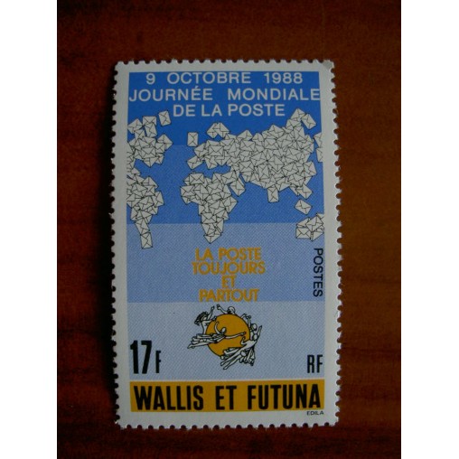 Wallis et Futuna 382 ** luxe sans charnière La Poste 1988