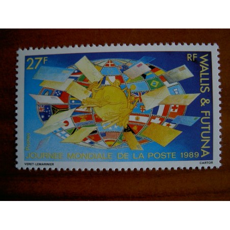 Wallis et Futuna 391 ** luxe sans charnière La Poste 1989
