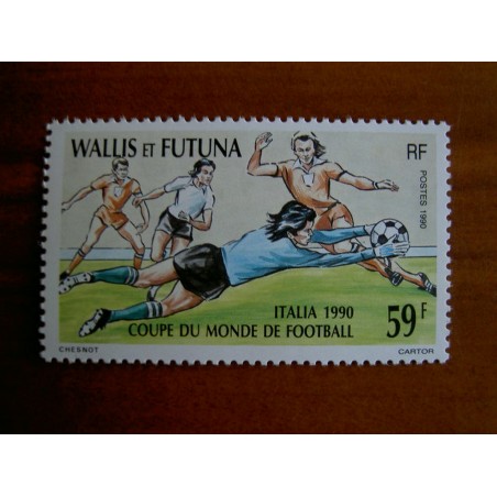 Wallis et Futuna 396 ** luxe sans charnière Coupe de Football Italie 1990