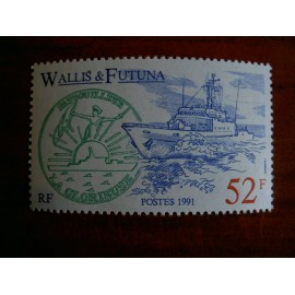 Wallis et Futuna 405 ** luxe sans charnière Bateau glorieuse 1991