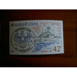 Wallis et Futuna 408 ** luxe sans charnière Bateau 1991
