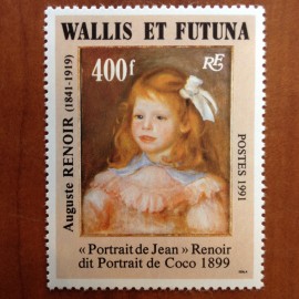 Wallis et Futuna 411 ** luxe sans charnière Auguste Renoir 1991